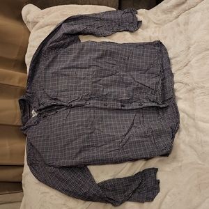 Men's Plaid Long Sleeve Button Down Shirt